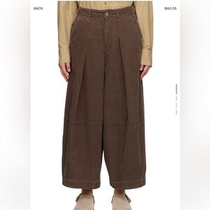 YMC Brown Deadbeat Trousers